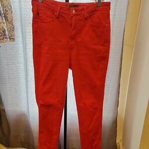 Judy Blue Bold Red Skinny Jeans